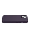 Hurtownia GSM - Etui iCarer Case Leather MagSafe Apple iPhone 14 Plus / 15 Plus tmavě fialová - ICR480 - {ean13} - Hurt