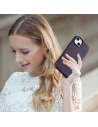 Wholesale iCarer Case Leather MagSafe Apple iPhone 14 Plus / 15 Plus dark purple - ICR480 - {ean13} - Hurt