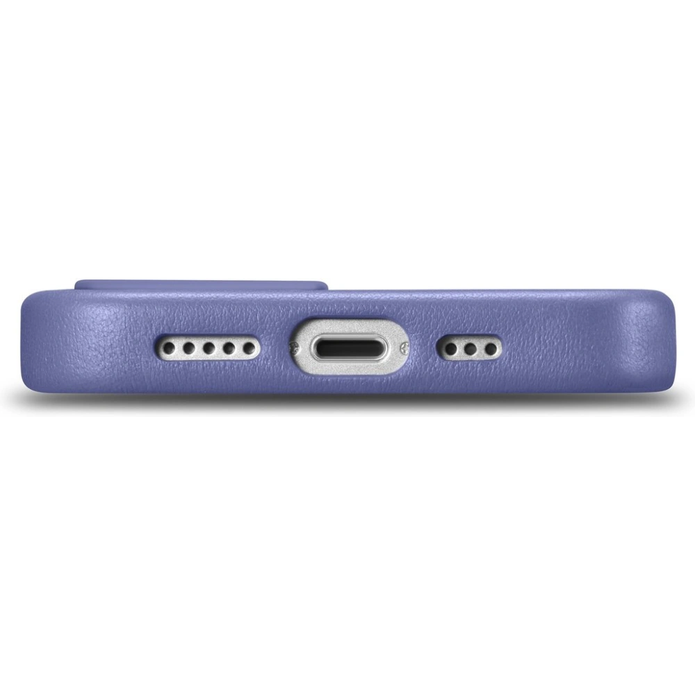 Wholesale iCarer Case Leather MagSafe Apple iPhone 14 Plus / 15 Plus light purple - ICR481 - {ean13} - Hurt