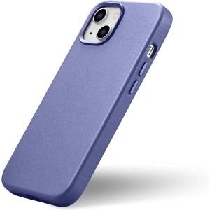 Wholesale iCarer Case Leather MagSafe Apple iPhone 14 Plus / 15 Plus light purple - ICR481 - {ean13} - Hurt