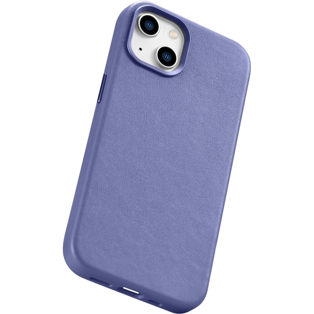 Hurtownia GSM - Etui iCarer Case Leather MagSafe Apple iPhone 14 Plus / 15 Plus jasnofialový - ICR481 - {ean13} - Hurt