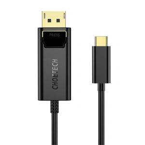 Hurtownia GSM - Kabel Choetech XCP-1801BK USB-C/Displayport, 1.8m (schwarz) - CHT23 - {ean13} - Hurt