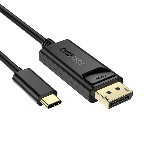 Kabel Choetech XCP-1801BK USB-C/Displayport, 1.8m (czarny)