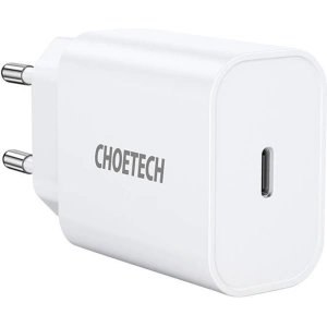 Hurtownia GSM - Încărcător de rețea Choetech Q5004 EU USB-C, 20W (alb) - CHT27 - {ean13} - Hurt