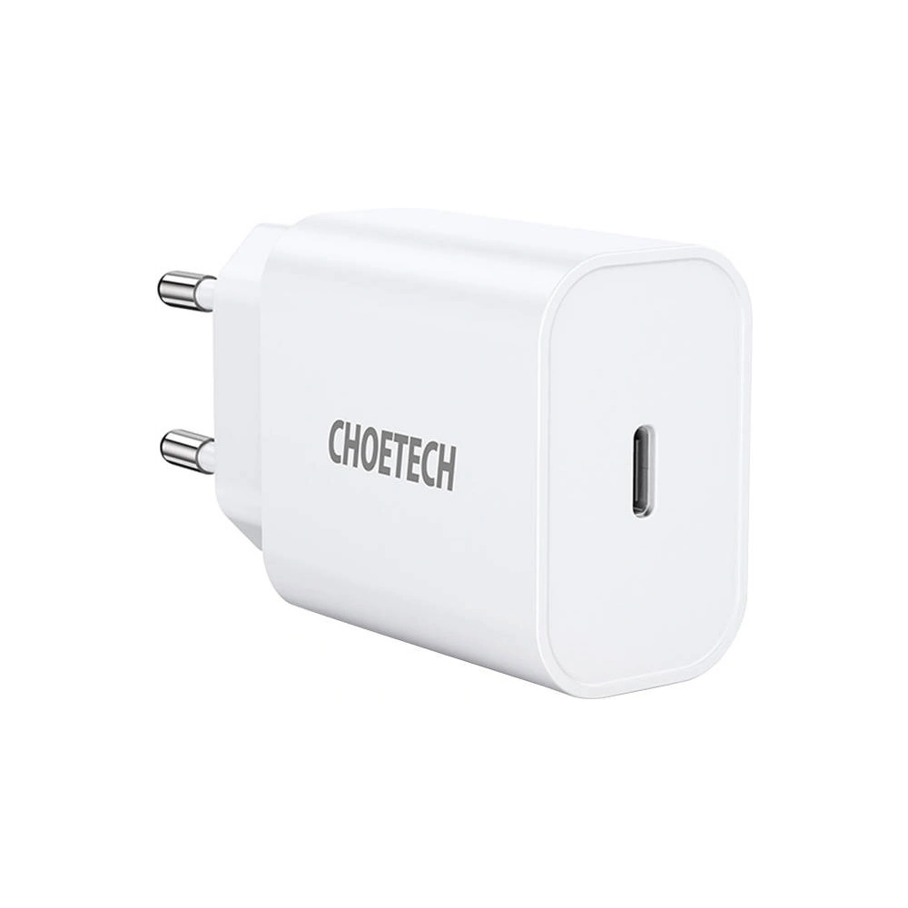Hurtownia GSM - Ładowarka sieciowa Choetech Q5004 EU USB-C, 20W (biała) - CHT27 - {ean13} - Hurt