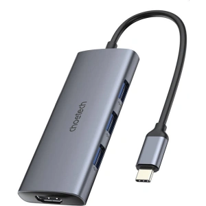 Hurtownia GSM - Adapter 7w1 Choetech HUB-M19 USB-C - CHT30 - {ean13} - Hurt