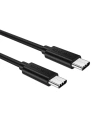 Kabel Choetech CC0002 USB-C/USB-C 1m (schwarz)