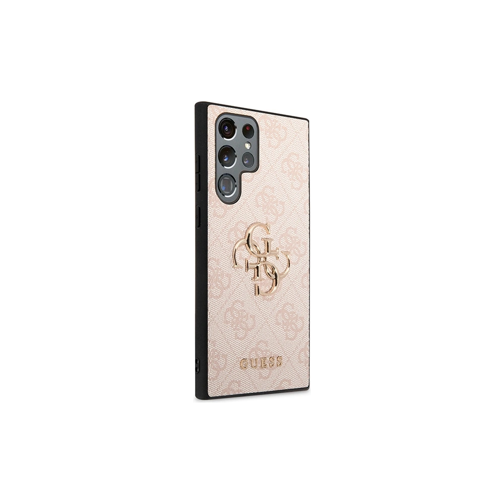 Hurtownia GSM - Case Guess GUHCS23L4GMGPI Samsung Galaxy S23 Ultra rosa/pink Hardcase 4G Big Metal Logo - GUE2383 - {ean13} - Hurt