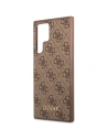 Hurtownia GSM - Etui Guess GUHCS23LG4GFBR Samsung Galaxy S23 Ultra barna/brown kemény tok 4G Fém Arany Logó - GUE2384 - {ean13} - Hurt