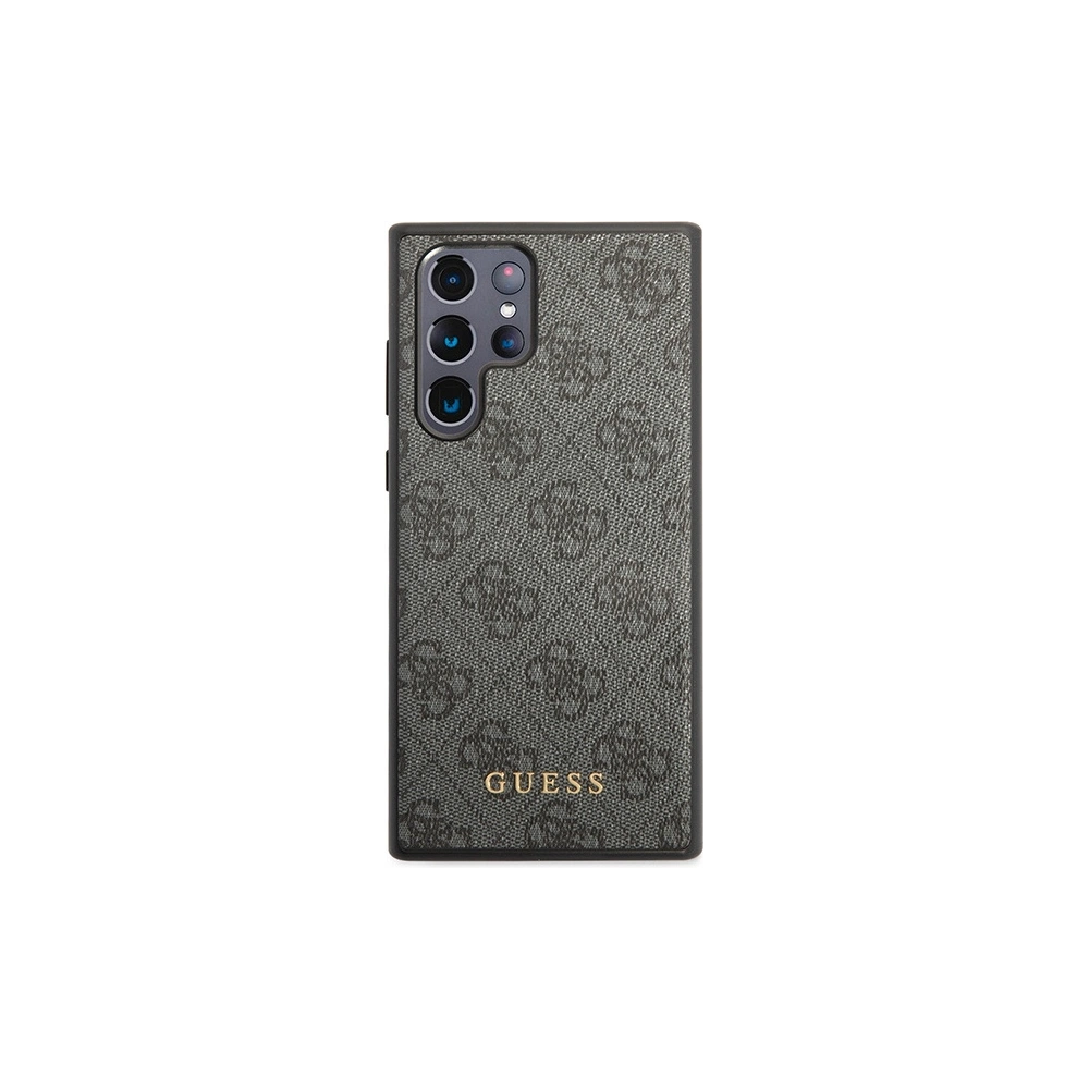 Hurtownia GSM - Etui Guess GUHCS23LG4GFGR Samsung Galaxy S23 Ultra szary/grey hardcase 4G Metal Gold Logo - GUE2385 - {ean13} - Hurt