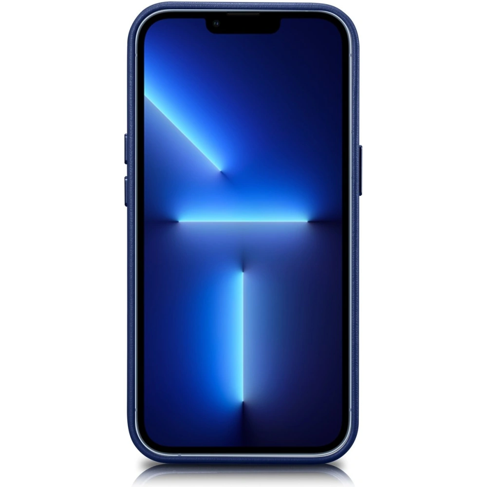 Hurtownia GSM - Etui iCarer bőrtok MagSafe Apple iPhone 14 Plus / 15 Plus kék - ICR482 - {ean13} - Hurt