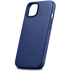 Hurtownia GSM - Etui iCarer Case Leather MagSafe Apple iPhone 14 Plus / 15 Plus modrý - ICR482 - {ean13} - Hurt