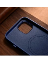 Wholesale iCarer Case Leather MagSafe Apple iPhone 14 Plus / 15 Plus blue - ICR482 - {ean13} - Hurt