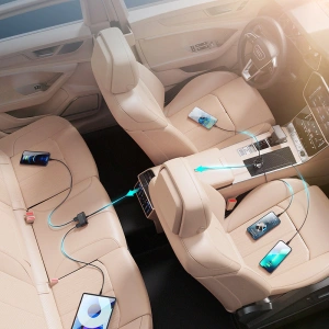 Hurtownia GSM - Auto nabíječka Joyroom 45W 5xUSB-A černá (JR-CL03 Pro) - JYR577 - {ean13} - Hurt