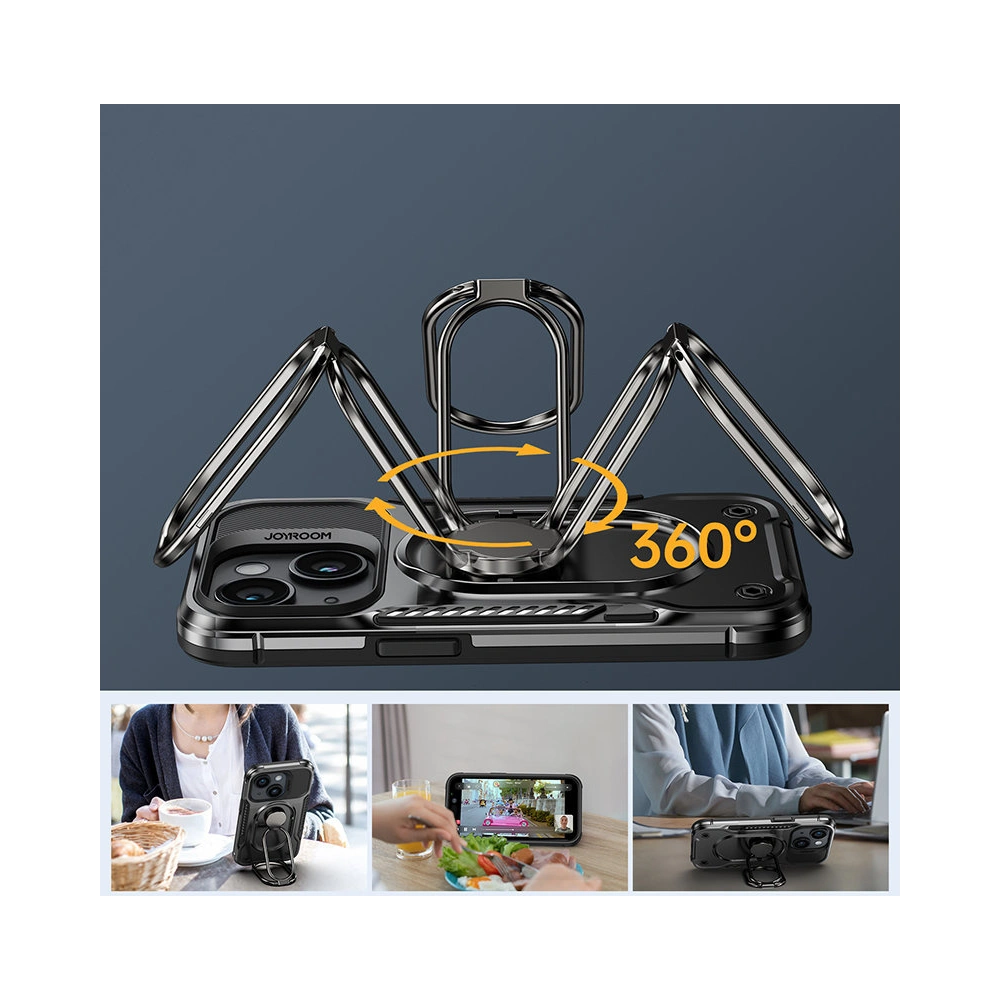 Hurtownia GSM - Etui Joyroom Dual Hinge Apple iPhone 14 Plus / 15 Plus negre - JYR580 - {ean13} - Hurt