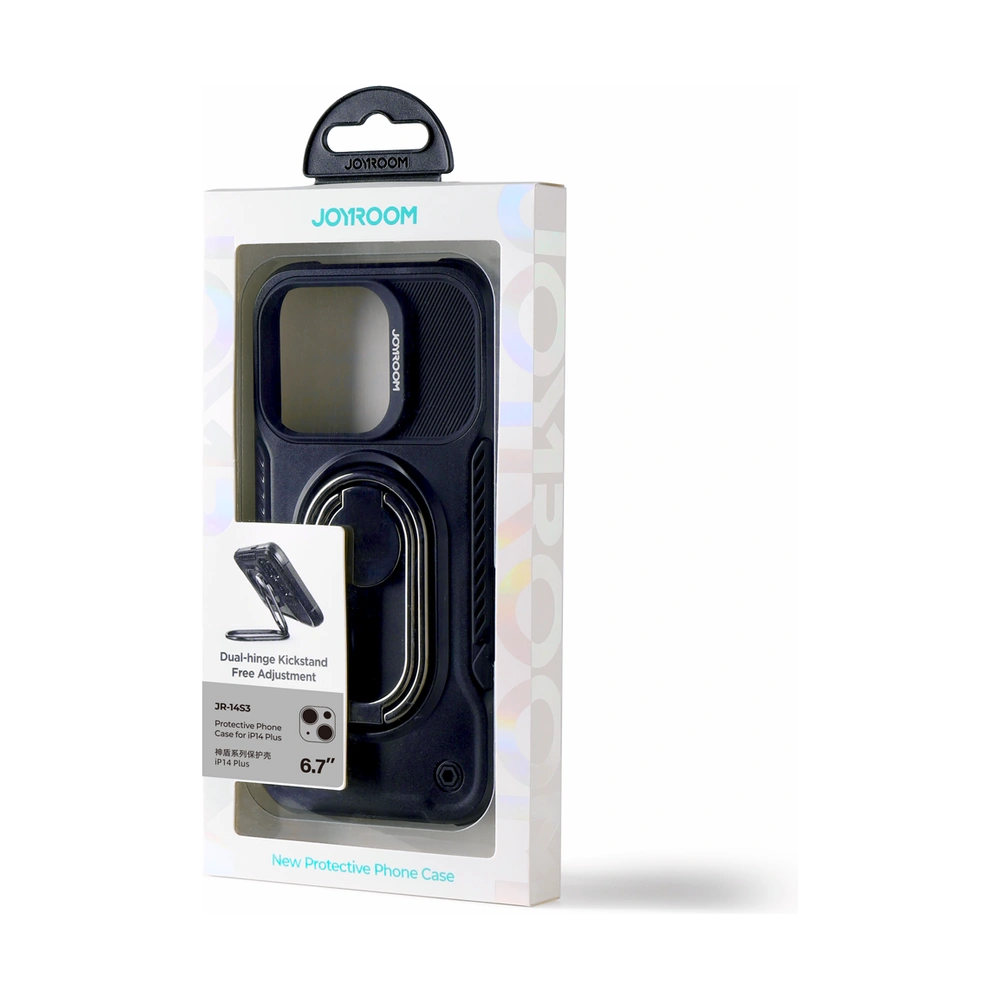 Hurtownia GSM - Etui Joyroom Dual Hinge Apple iPhone 14 Plus / 15 Plus černé - JYR580 - {ean13} - Hurt