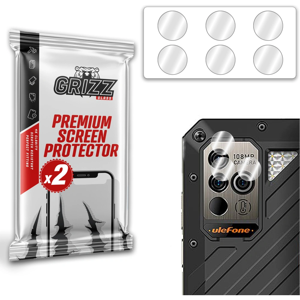 Hurtownia GSM - Sticlă pentru aparat GrizzGlass HybridGlass Camera pentru Ulefone Power Armor 19 - GRZ4104 - {ean13} - Hurt