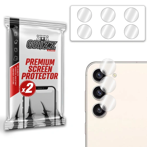 Szkło na aparat GrizzGlass HybridGlass Camera do Samsung Galaxy S23+ Plus