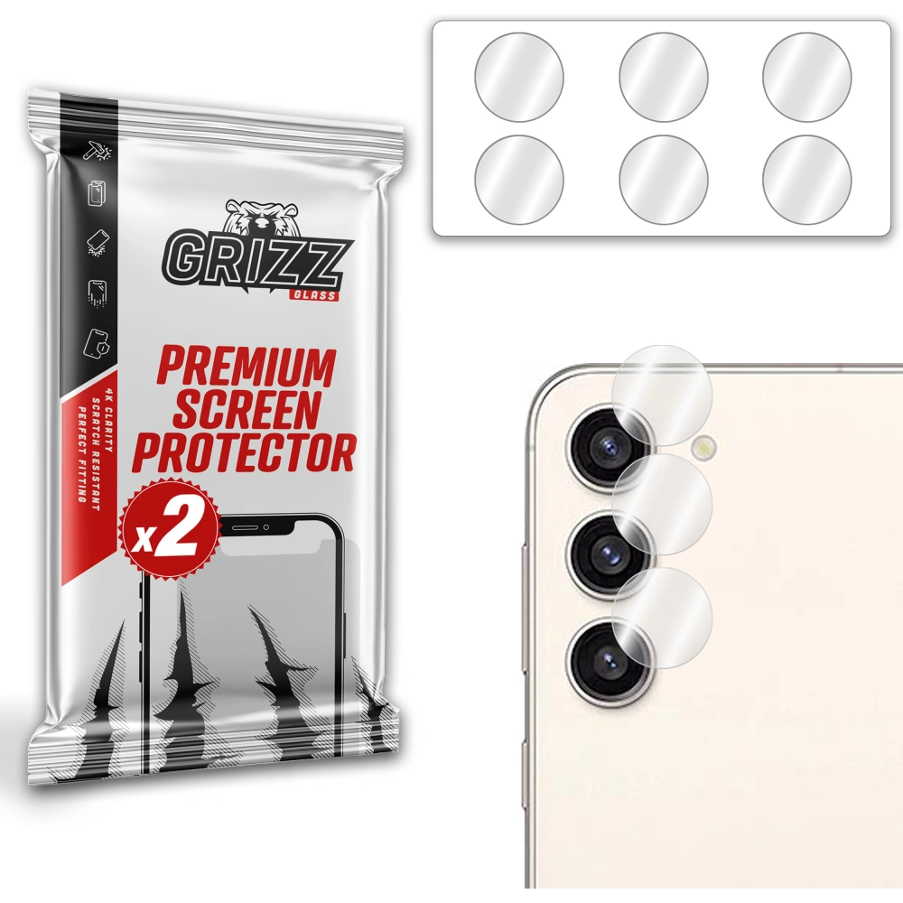 Hurtownia GSM - Glas für die GrizzGlass HybridGlass Kamera für Samsung Galaxy S23+ Plus - GRZ4107 - {ean13} - Hurt