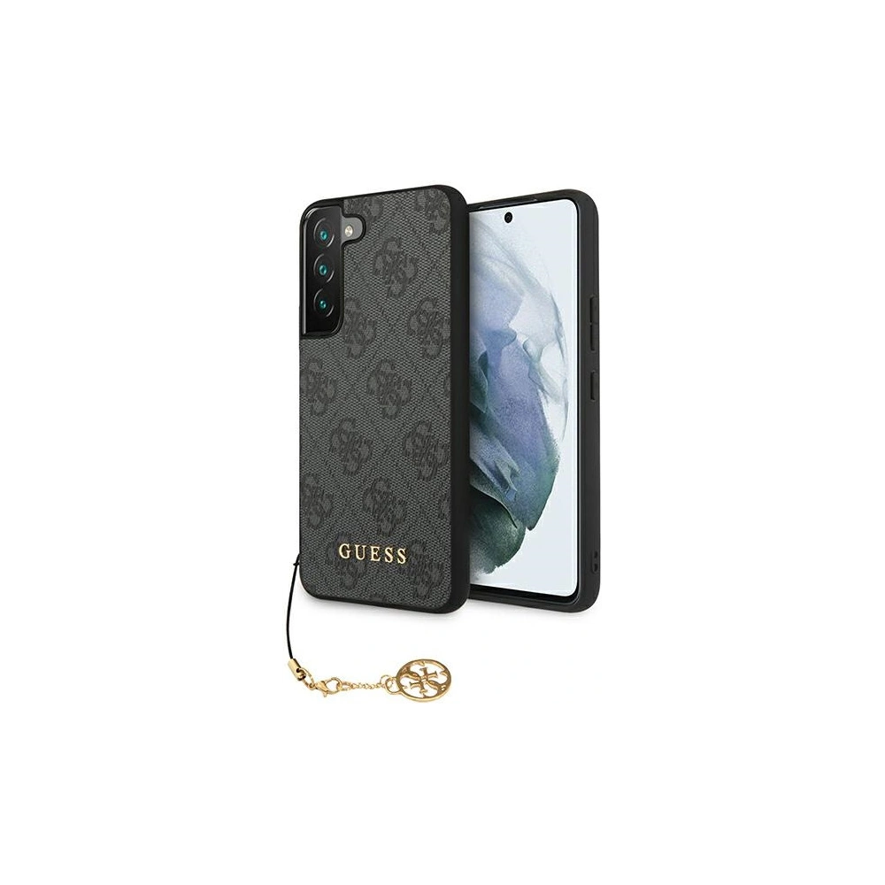 Hurtownia GSM - Etui Guess GUHCS23SGF4GGR Samsung Galaxy S23 szürke/grey hardcase 4G Charms Collection - GUE2387 - {ean13} - Hurt