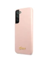 Hurtownia GSM - Etui Guess GUHCS23SLSLMGPP Samsung Galaxy S23 roz/roz hardcase Silicon Script Metal Logo - GUE2388 - {ean13} - Hurt
