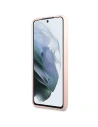 Hurtownia GSM - Etui Guess GUHCS23SLSLMGPP Samsung Galaxy S23 rózsaszín/pink kemény tok Szilikon Írásos Fém Logó - GUE2388 - {ean13} - Hurt