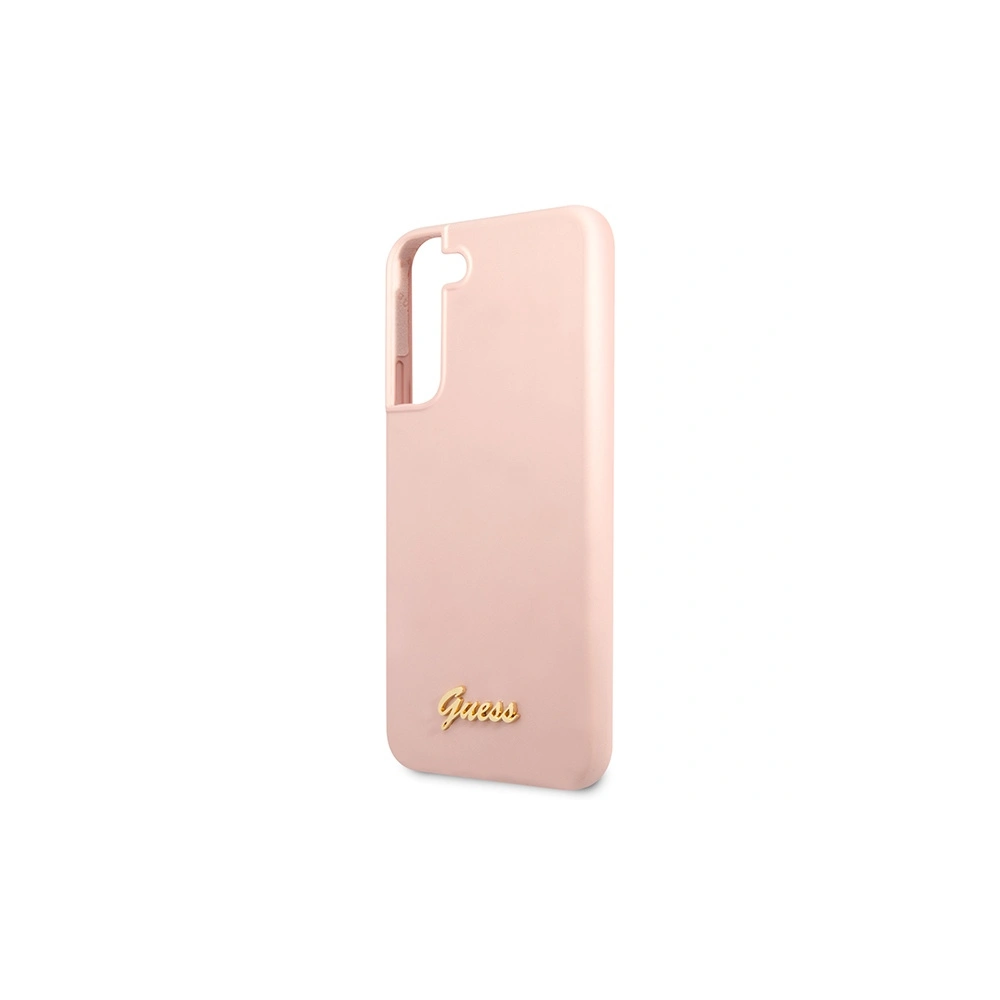 Hurtownia GSM - Etui Guess GUHCS23SLSLMGPP Samsung Galaxy S23 roz/roz hardcase Silicon Script Metal Logo - GUE2388 - {ean13} - Hurt