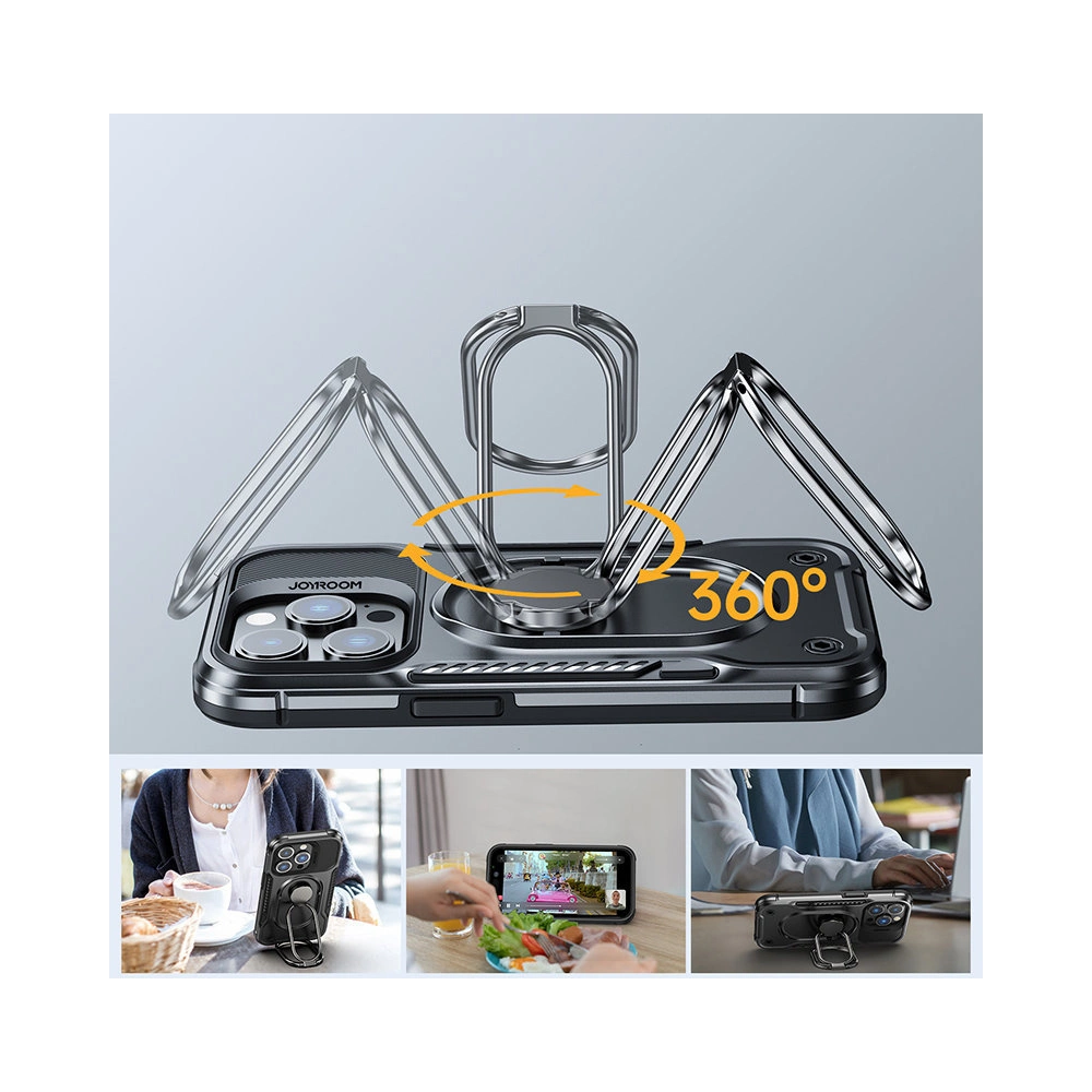 Hurtownia GSM - Etui Joyroom Dual Hinge Apple iPhone 14 fekete - JYR581 - {ean13} - Hurt