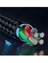 Hurtownia GSM - Kabel Joyroom Sharp Series USB-A/USB-C 3A 1.2m černý (S-M411) - JYR584 - {ean13} - Hurt