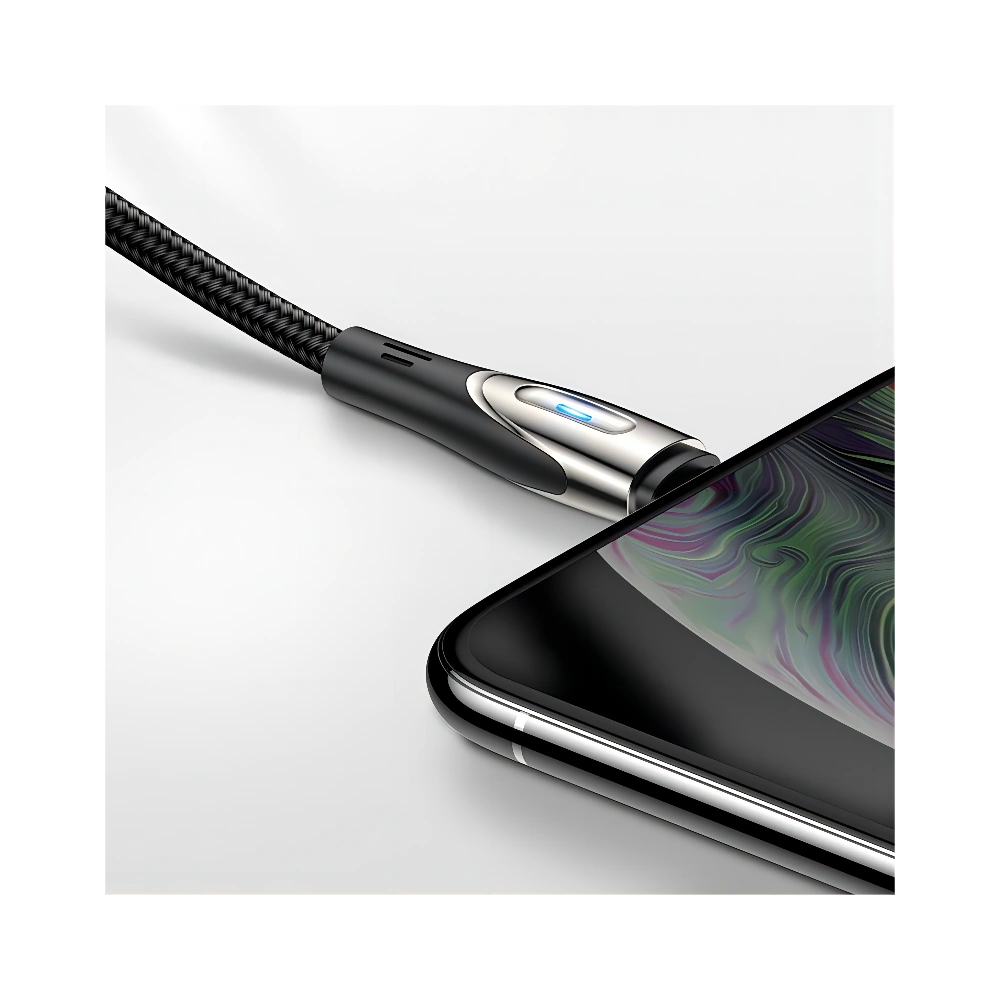 Hurtownia GSM - Kabel Joyroom Sharp Series USB-A/USB-C 3A 1.2m černý (S-M411) - JYR584 - {ean13} - Hurt