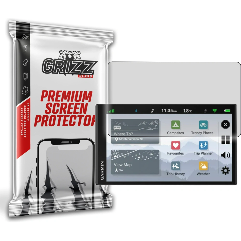 Hurtownia GSM - Folie matná GrizzGlass PaperScreen pro Garmin CamperVan - GRZ4125 - {ean13} - Hurt