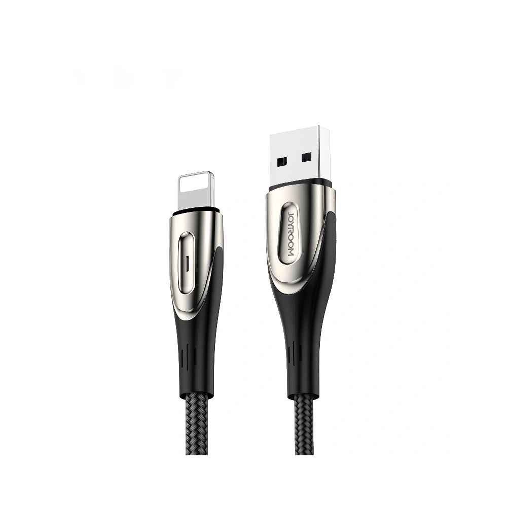 Hurtownia GSM - Kabel Joyroom Sharp Series USB-A/Lightning 3A 1.2m černý (S-M411) - JYR587 - {ean13} - Hurt