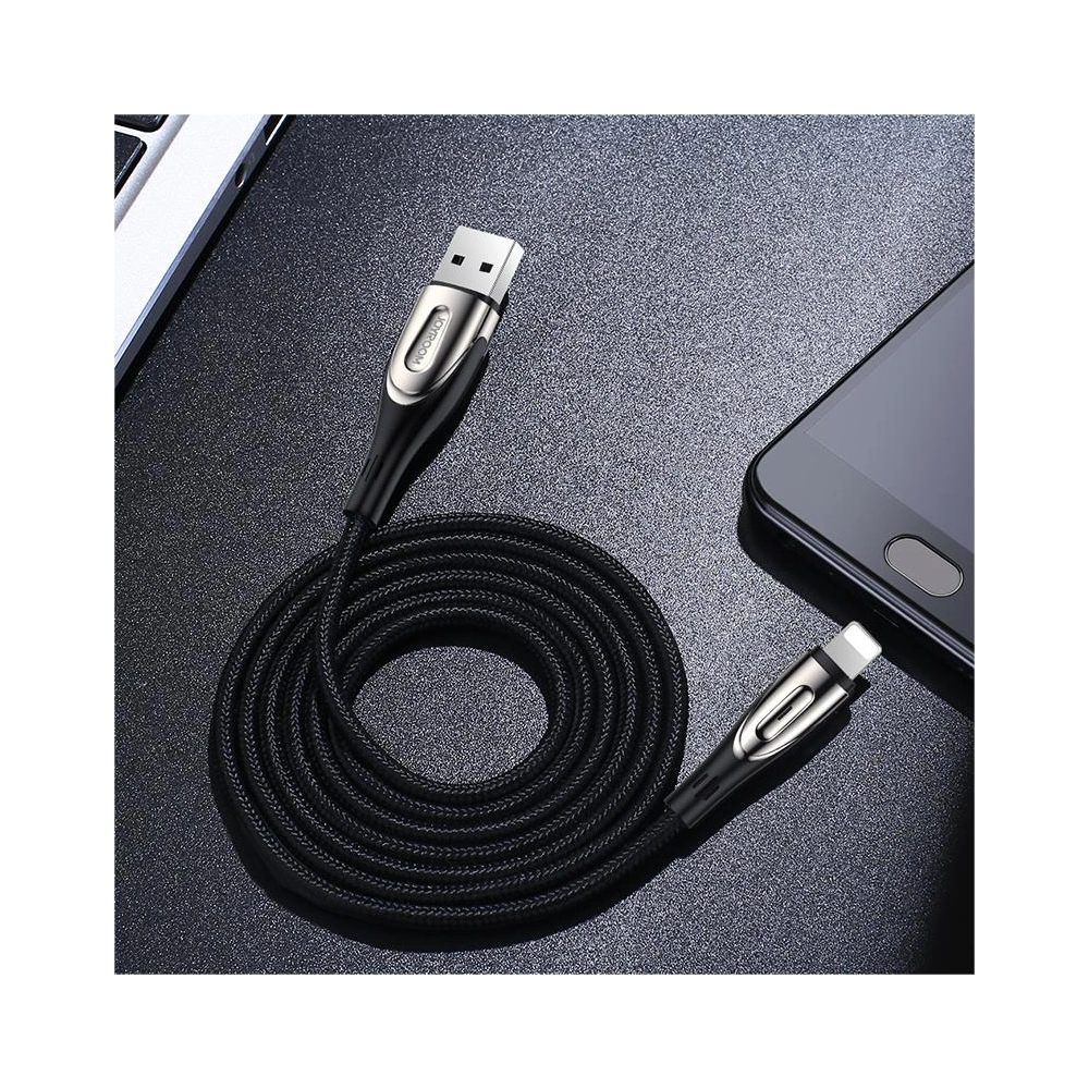 Hurtownia GSM - Kabel Joyroom Sharp Series USB-A/Lightning 3A 1.2m černý (S-M411) - JYR587 - {ean13} - Hurt