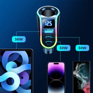 Hurtownia GSM - Autonabíječka Joyroom 4w1 USB-A QC 3.0/2xUSB-C PD 150W černá (JR-CL21) - JYR590 - {ean13} - Hurt