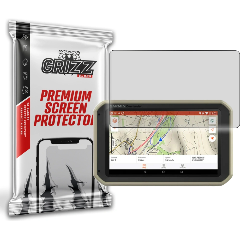 Hurtownia GSM - Fólie matná GrizzGlass PaperScreen pro Garmin Overlander - GRZ4130 - {ean13} - Hurt