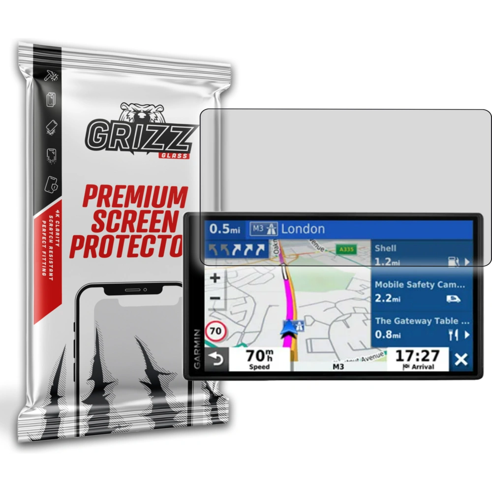 Wholesale GrizzGlass PaperScreen Garmin DriveSmart 55 Live Traffic - GRZ4142 - {ean13} - Hurt