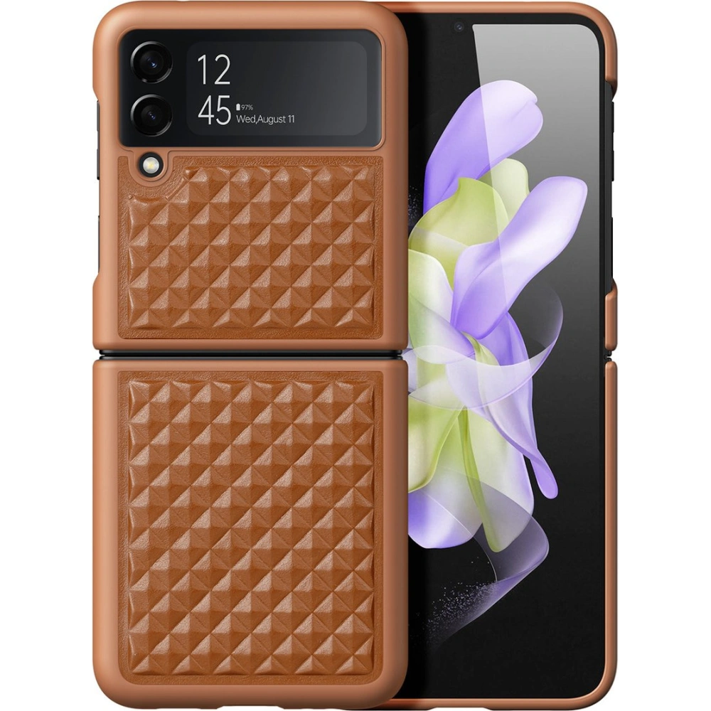 Hurtownia GSM - Etui Dux Ducis Venice Samsung Galaxy Z Flip 4 hnědé - DDS1579 - {ean13} - Hurt