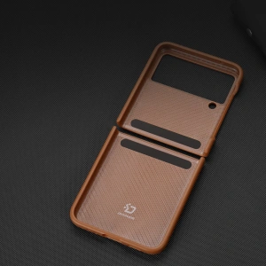 Wholesale Dux Ducis Venice Samsung Galaxy Z Flip 4 brown - DDS1579 - {ean13} - Hurt