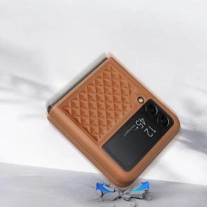 Wholesale Dux Ducis Venice Samsung Galaxy Z Flip 4 brown - DDS1579 - {ean13} - Hurt