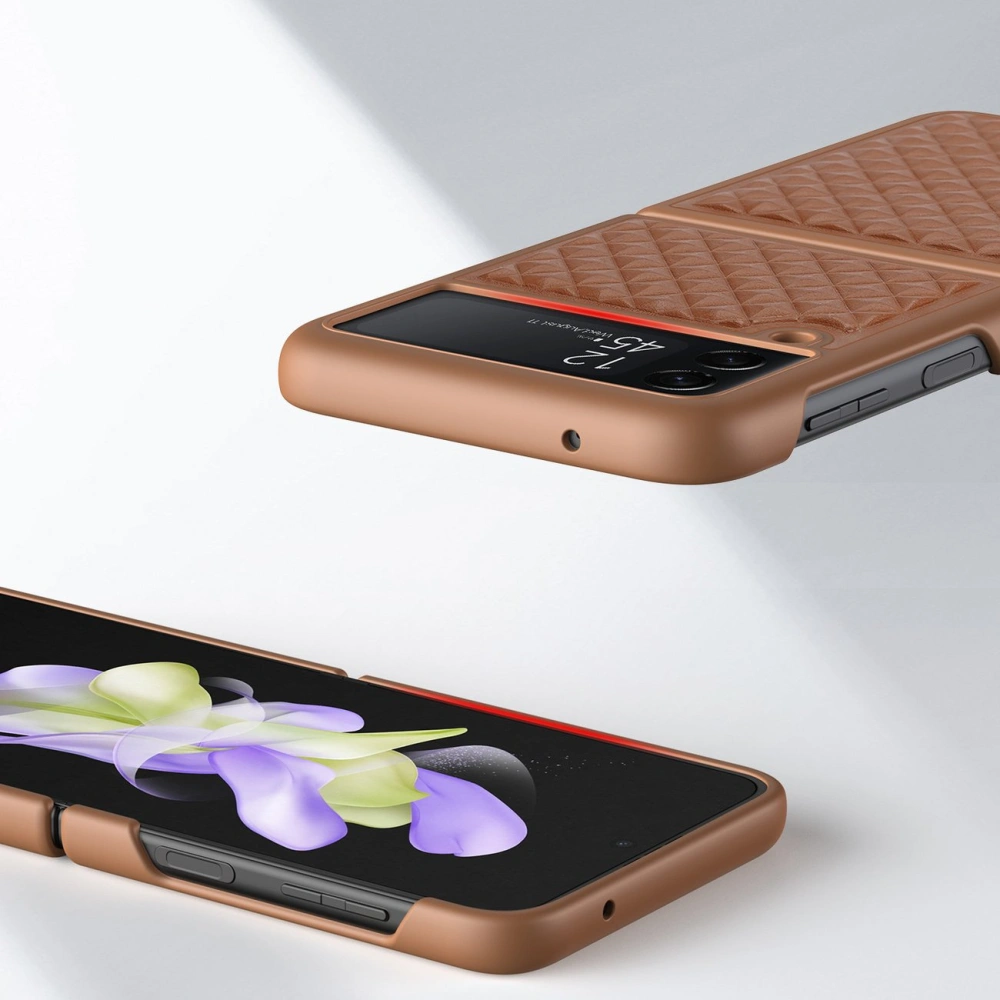 Hurtownia GSM - Case Dux Ducis Venice Samsung Galaxy Z Flip 4 braun - DDS1579 - {ean13} - Hurt