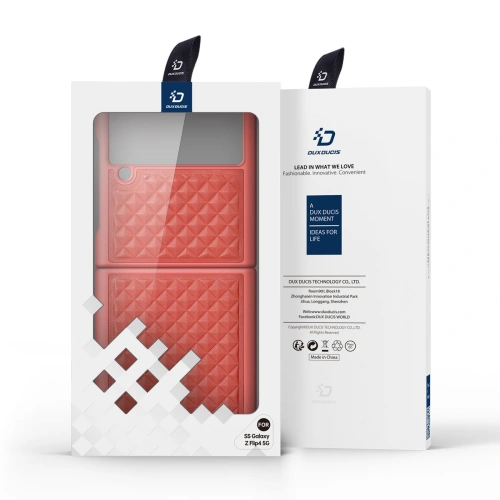 Etui Dux Ducis Venice Samsung Galaxy Z Flip 4 czerwone