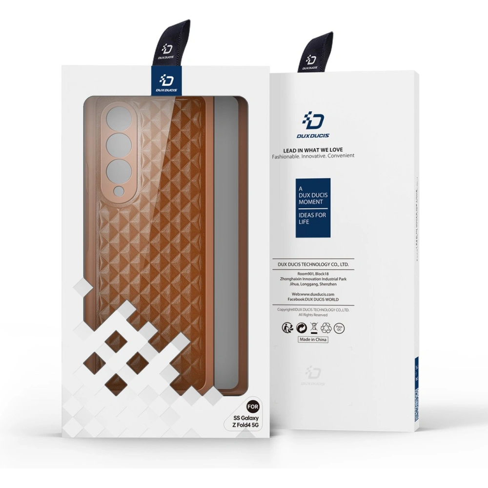 Hurtownia GSM - Case Dux Ducis Venice Samsung Galaxy Z Fold 4 braun - DDS1583 - {ean13} - Hurt