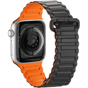 Hurtownia GSM - Pasek Dux Ducis Strap Armor Apple Watch 4/5/6/7/SE/8/9/10 40/41/42mm negru-portocaliu - DDS1588 - {ean13} - Hurt
