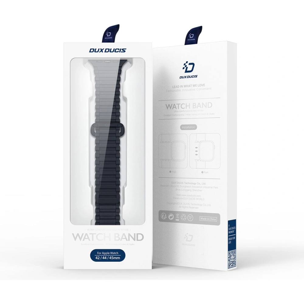 Hurtownia GSM - Dux Ducis Páncél Heveder Apple Watch 4/5/6/7/SE/8/9/10 40/41/42mm kék - DDS1589 - {ean13} - Hurt