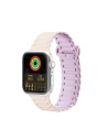 Dux Ducis Pánt Páncél Apple Watch 4/5/6/7/SE/8/9/10 40/41/42mm rózsaszín-lila