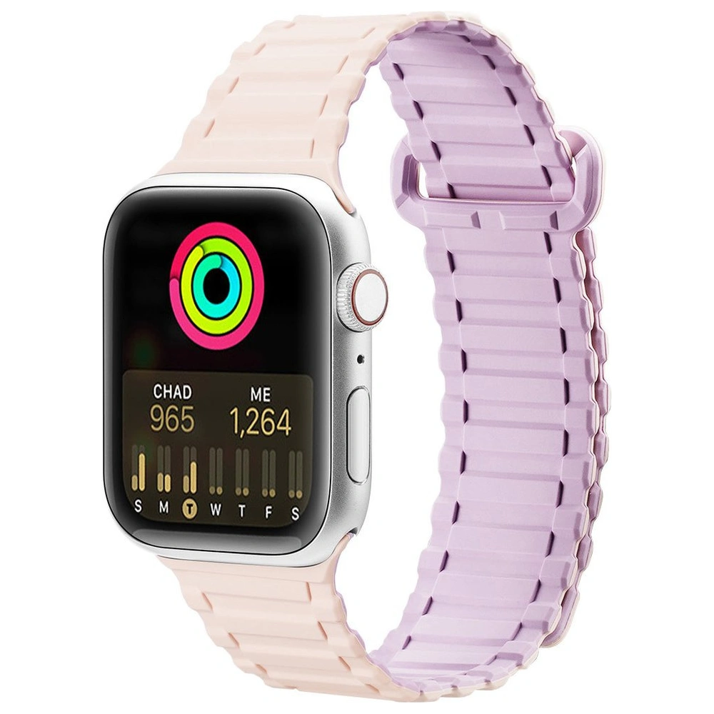 Hurtownia GSM - Pasek Dux Ducis Strap Armor Apple Watch 4/5/6/7/SE/8/9/10 40/41/42mm różowo-fioletowy - DDS1591 - {ean13} - Hurt