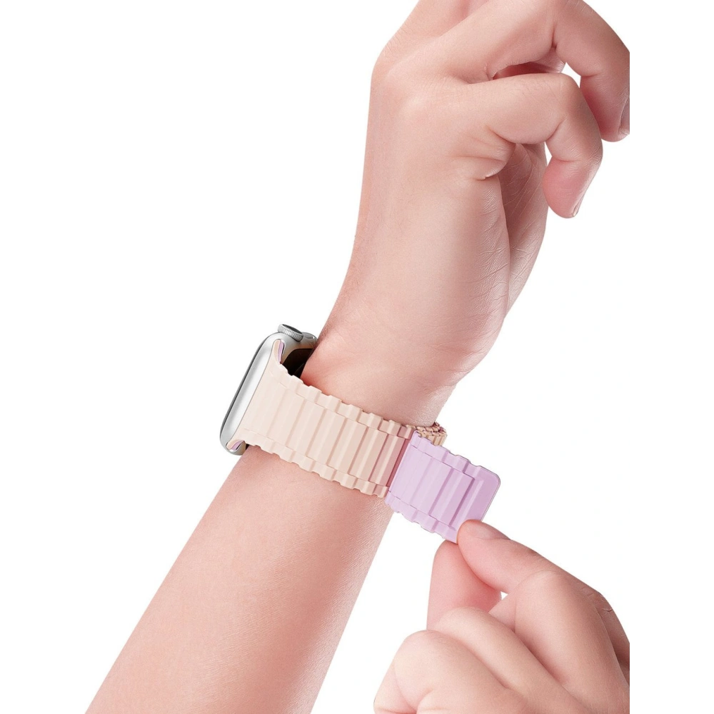 Hurtownia GSM - Pasek Dux Ducis Strap Armor Apple Watch 4/5/6/7/SE/8/9/10 40/41/42mm růžovo-fialový - DDS1591 - {ean13} - Hurt