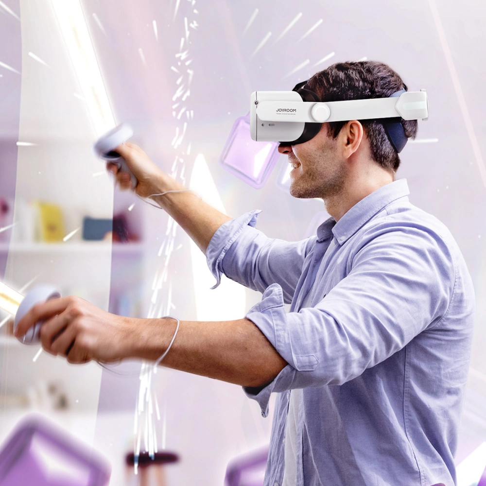 Hurtownia GSM - Pasek Joyroom Oculus Quest 2 bílý (JR-QS1) - JYR593 - {ean13} - Hurt