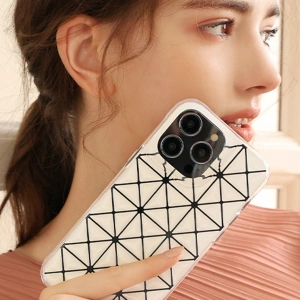 Etui Kingxbar Miya Apple iPhone 14 fehér