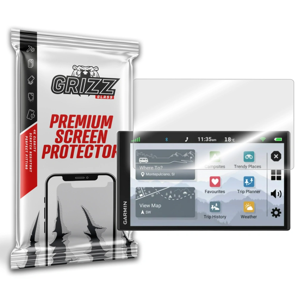 Sklá hybridní GrizzGlass HybridGlass pro Garmin CamperVan